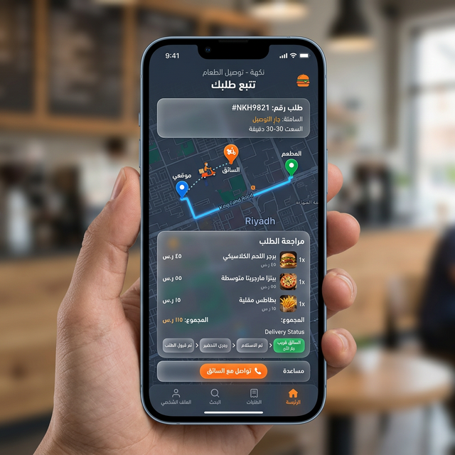 Delivery App Interface Design - Asaas Berlin Case Study